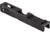 Gun Cuts Apprentice Slide for Glock 19, Optic Cut, Graphite Black, GC-G19-APP-GBL-RMR