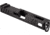 Gun Cuts Apprentice Slide for Glock 19, Optic Cut, Graphite Black, GC-G19-APP-GBL-RMR