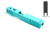 Gun Cuts Apprentice Slide for Glock 19, Optic Cut, Robbins Egg Blue, GC-G19-APP-REB-RMR