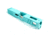 Gun Cuts Apprentice Slide for Glock 19, Optic Cut, Robbins Egg Blue, GC-G19-APP-REB-RMR