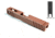 Gun Cuts Apprentice Slide for Glock 19, Optic Cut, Rose Gold, GC-G19-APP-RGO-RMR