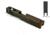 Gun Cuts Apprentice Slide for Glock 19, Optic Cut, Smoked Bronze, GC-G19-APP-SBR-RMR