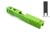 Gun Cuts Apprentice Slide for Glock 19, Optic Cut, Zombie Green, GC-G19-APP-ZGR-RMR