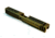 Gun Cuts Bulldog Slide for Glock 17, No Optic Cut, Battleworn Gold, GC-G17-BUL-GOLBW-NO