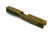 Gun Cuts Bulldog Slide for Glock 17, No Optic Cut, Coyote Tan, GC-G17-BUL-CTA-NO