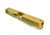 Gun Cuts Bulldog Slide for Glock 17, No Optic Cut, Gold, GC-G17-BUL-GOL-NO