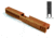 Gun Cuts Bulldog Slide for Glock 17, Optic Cut, Copper, GC-G17-BUL-COP-RMR