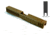 Gun Cuts Bulldog Slide for Glock 17, Optic Cut, Coyote Tan, GC-G17-BUL-CTA-RMR