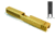 Gun Cuts Bulldog Slide for Glock 17, Optic Cut, Gold, GC-G17-BUL-GOL-RMR