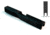 Gun Cuts Bulldog Slide for Glock 17, Optic Cut, Graphite Black, GC-G17-BUL-GBL-RMR