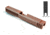 Gun Cuts Bulldog Slide for Glock 17, Optic Cut, Rose Gold, GC-G17-BUL-RGO-RMR