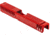 Gun Cuts Bulldog Slide for Glock 19, No Optic Cut, USMC Red, GC-G19-BUL-URE-NO