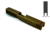 Gun Cuts Bulldog Slide for Glock 19, Optic Cut, Burnt Bronze, GC-G19-BUL-BBR-RMR