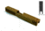 Gun Cuts Bulldog Slide for Glock 19, Optic Cut, Coyote Tan, GC-G19-BUL-CTA-RMR