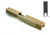 Gun Cuts Bulldog Slide for Glock 19, Optic Cut, Desert Sand, GC-G19-BUL-DSA-RMR