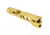 Gun Cuts Cyberpunk for Sig Sauer P320 Full Size/M17, No Optic Cut, Gold, GC-P320F-CYB-GOL-NO