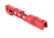 Gun Cuts Cyberpunk for Sig Sauer P320 Full Size/M17, No Optic Cut, USMC Red, GC-P320F-CYB-URE-NO