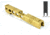 Gun Cuts Cyberpunk for Sig Sauer P320 Full Size/M17, Optic Cut, Gold, GC-P320F-CYB-GOL-RMR
