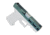 Gun Cuts Cyberpunk Slide for Glock 19 Gen 3, No Optic Cut, Northern Lights, GC-G19-CYB-NLI-NO