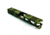 Gun Cuts Cyberpunk Slide for Glock 19, No Optic Cut, Battleworn Zombie Green, GC-G19-CYB-ZGRBW-NO