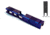 Gun Cuts Cyberpunk Slide for Glock 19, Optic Cut, Arctic Laser Blue, GC-G19-CYB-ALS-RMR