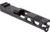 Gun Cuts Cyberpunk Slide for Glock 19, Optic Cut, Graphite Black, GC-G19-CYB-GBL-RMR