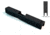 Gun Cuts Gentleman Slide for Glock 19, Optic Cut, Graphite Black, GC-G19-GEN-GBL-RMR