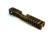 Gun Cuts Juggernaut Slide for Glock 26, No Optic Cut, Battleworn Gold, GC-G26-JUG-GOLBW-NO