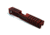 Gun Cuts Juggernaut Slide for Glock 26, No Optic Cut, Battleworn USMC Red, GC-G26-JUG-UREBW-NO