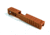Gun Cuts Juggernaut Slide for Glock 26, No Optic Cut, Copper, GC-G26-JUG-COP-NO