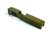 Gun Cuts Juggernaut Slide for Glock 26, No Optic Cut, Noveske Bazooka Green, GC-G26-JUG-NBG-NO