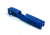 Gun Cuts Juggernaut Slide for Glock 26, No Optic Cut, NRA Blue, GC-G26-JUG-NBL-NO