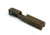 Gun Cuts Juggernaut Slide for Glock 26, No Optic Cut, Smoked Bronze, GC-G26-JUG-SBR-NO