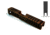Gun Cuts Juggernaut Slide for Glock 26, Optic Cut, Battleworn Copper, GC-G26-JUG-COPBW-RMR