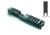 Gun Cuts Juggernaut Slide for Glock 26, Optic Cut, Battleworn Robbins Egg Blue, GC-G26-JUG-REBBW-RMR