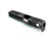 Gun Cuts Juggernaut Slide for Glock 26, Optic Cut, Battleworn Silver, GC-G26-JUG-CSIBW-RMR