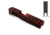 Gun Cuts Juggernaut Slide for Glock 26, Optic Cut, Battleworn USMC Red, GC-G26-JUG-UREBW-RMR