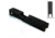 Gun Cuts Juggernaut Slide for Glock 26, Optic Cut, Graphite Black, GC-G26-JUG-GBL-RMR