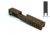 Gun Cuts Juggernaut Slide for Glock 26, Optic Cut, Smoked Bronze, GC-G26-JUG-SBR-RMR