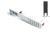 Gun Cuts Juggernaut Slide for Glock 26, Optic Cut, Stormtooper White, GC-G26-JUG-SWH-RMR