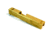 Gun Cuts Raider Slide for Glock 26, No Optic Cut, Gold, GC-G26-RAI-GOL-NO