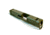 Gun Cuts Raider Slide for Glock 26, No Optic Cut, Noveske Bazooka Green, GC-G26-RAI-NBG-NO