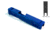 Gun Cuts Raider Slide for Glock 26, Optic Cut, NRA Blue, GC-G26-RAI-NBL-RMR