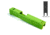Gun Cuts Raider Slide for Glock 26, Optic Cut, Zombie Green, GC-G26-RAI-ZGR-RMR