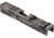 Gun Cuts Shift Slide for Glock 19, Optic Cut, Battleworn Silver, GC-G19-SHF-CSIBW-RMR