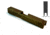 Gun Cuts Shift Slide for Glock 19, Optic Cut, Burnt Bronze, GC-G19-SHF-BBR-RMR