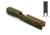 Gun Cuts Shift Slide for Glock 19, Optic Cut, Flat Dark Earth, GC-G19-SHF-FDE-RMR