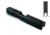 Gun Cuts Shift Slide for Glock 19, Optic Cut, Graphite Black, GC-G19-SHF-GBL-RMR