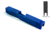 Gun Cuts Shift Slide for Glock 19, Optic Cut, NRA Blue, GC-G19-SHF-NBL-RMR