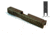 Gun Cuts Shift Slide for Glock 19, Optic Cut, Smoked Bronze, GC-G19-SHF-SBR-RMR